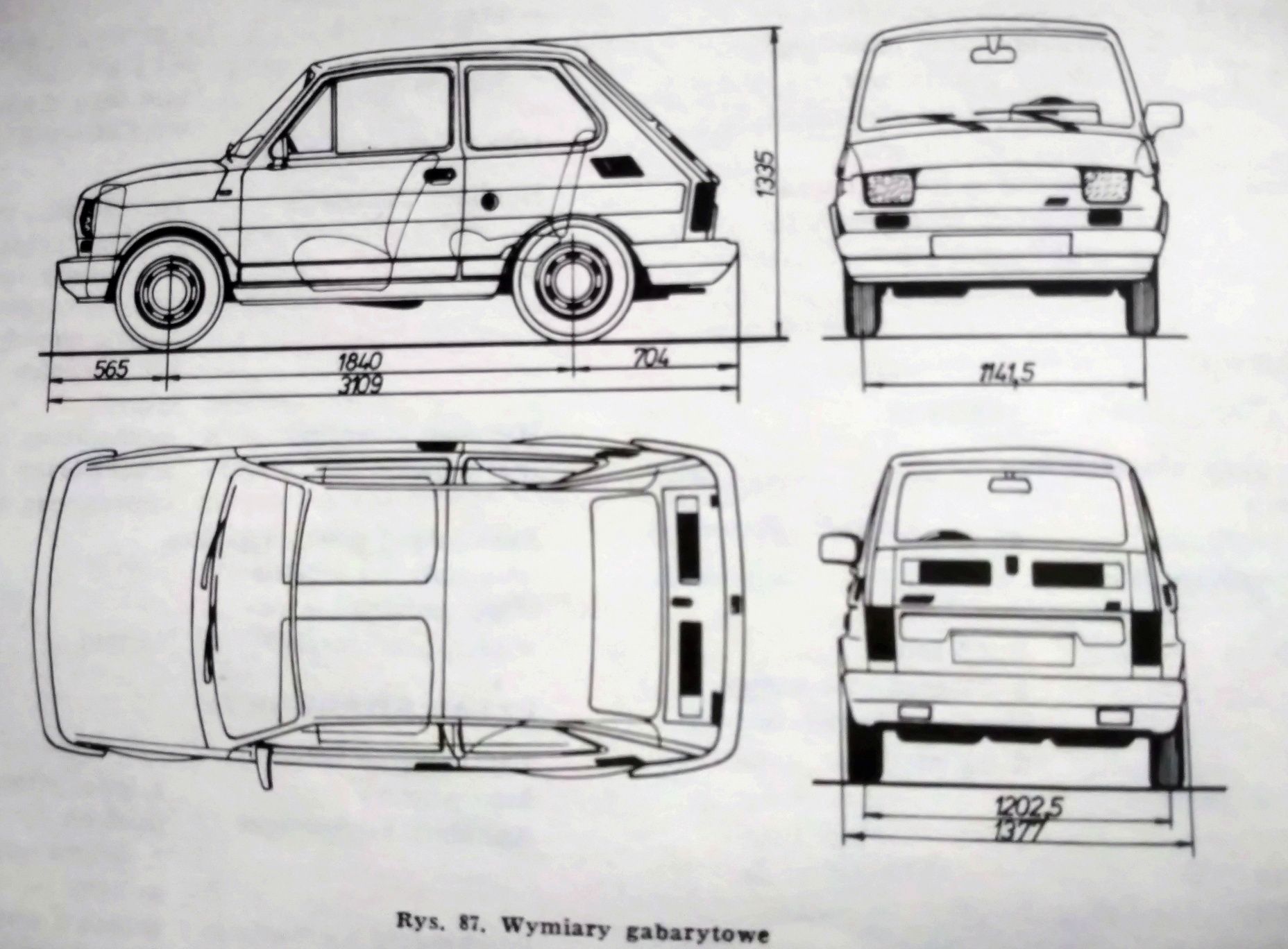 Instrukcja obsługi Polski Fiat 126p