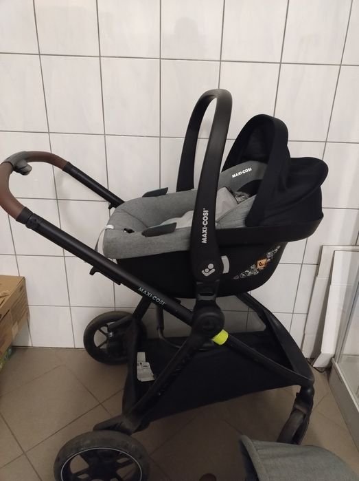 Lekki wózek Maxi-Cosi Zelia S Trio, wózek gratis baza isofixk