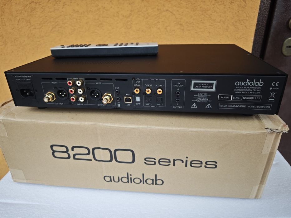 Audiolab 8200 cdq cd + пред попередній підсилювач