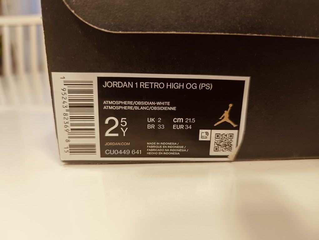 Nike Jordan oryginalne 34