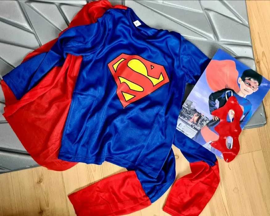 M 110-116 Superman - nowy strój - przebranie