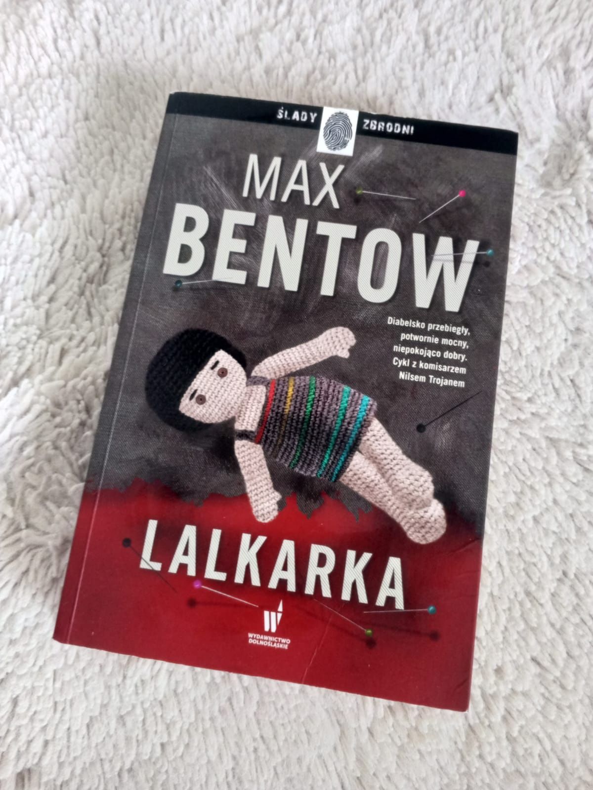 Ksiazka Lalkarka Max Bentow Śladami zbrodni detektywistyczna kryminaln