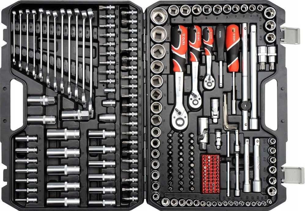 Zestaw narzędzi Yato YT-38841, 216 elementów 1/2" 1/4" 3/8" XXL
