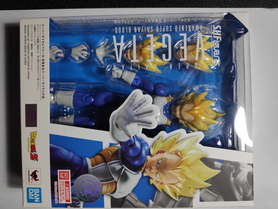 S.H. Figuarts  Vegeta awakened super Saiyan blood  Dragon Ball Z