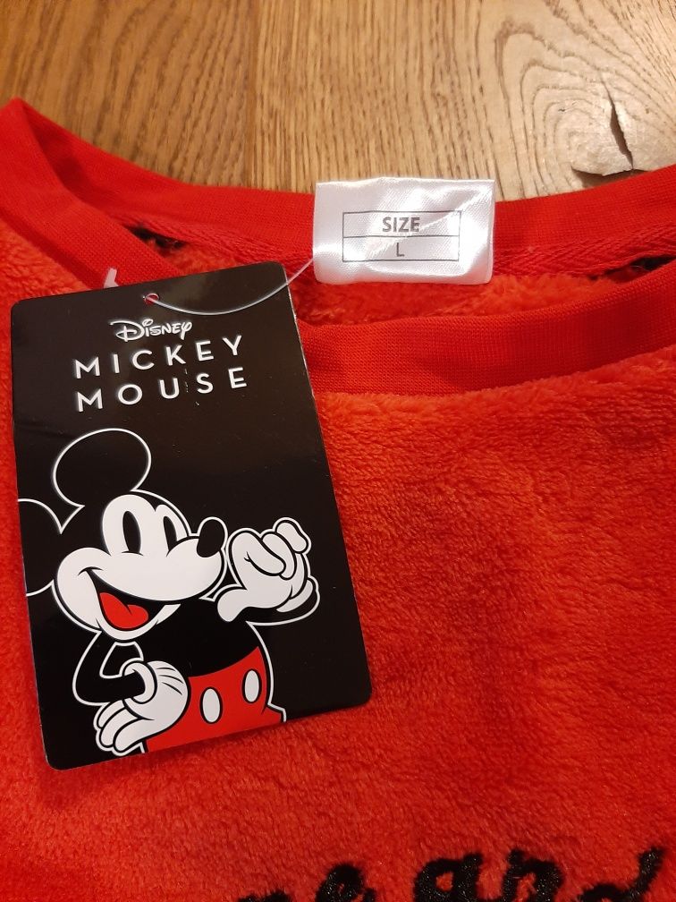 Ciepła pidżama Mickey Mouse że skarpetami rozmiar M/L 158/164