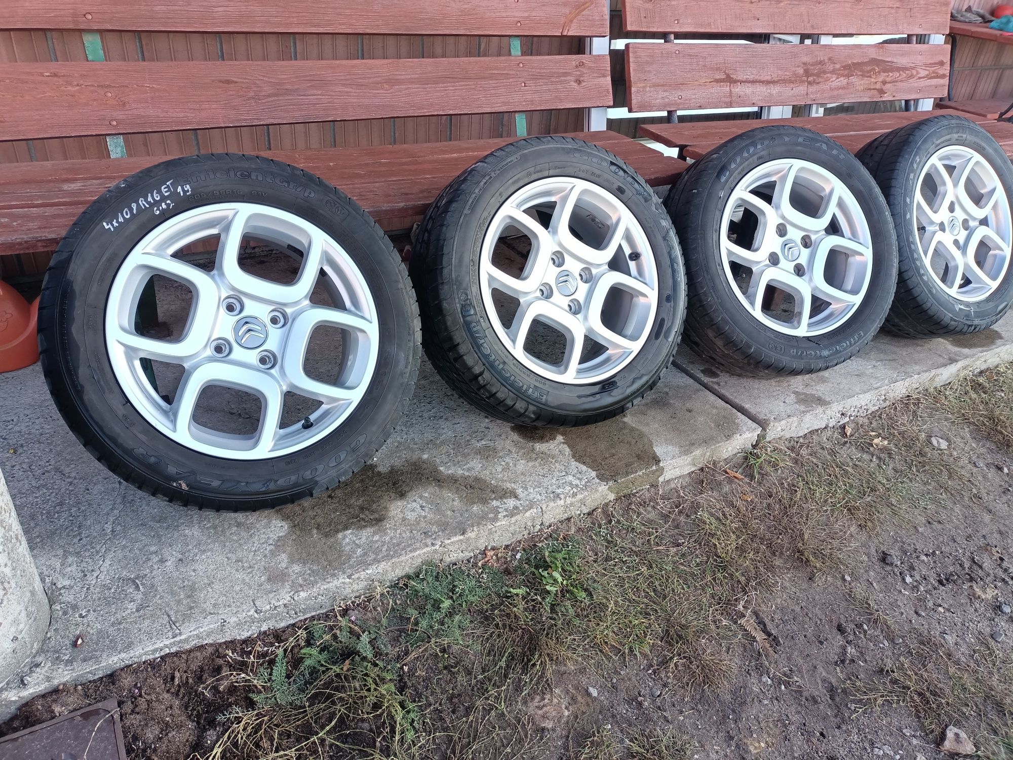 Felgi 4x108 R16 Citroen