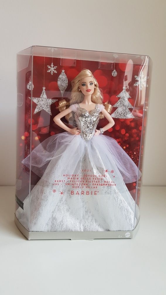 Lalka Barbie Signature Holiday 2021 świąteczna kolekcjonerska