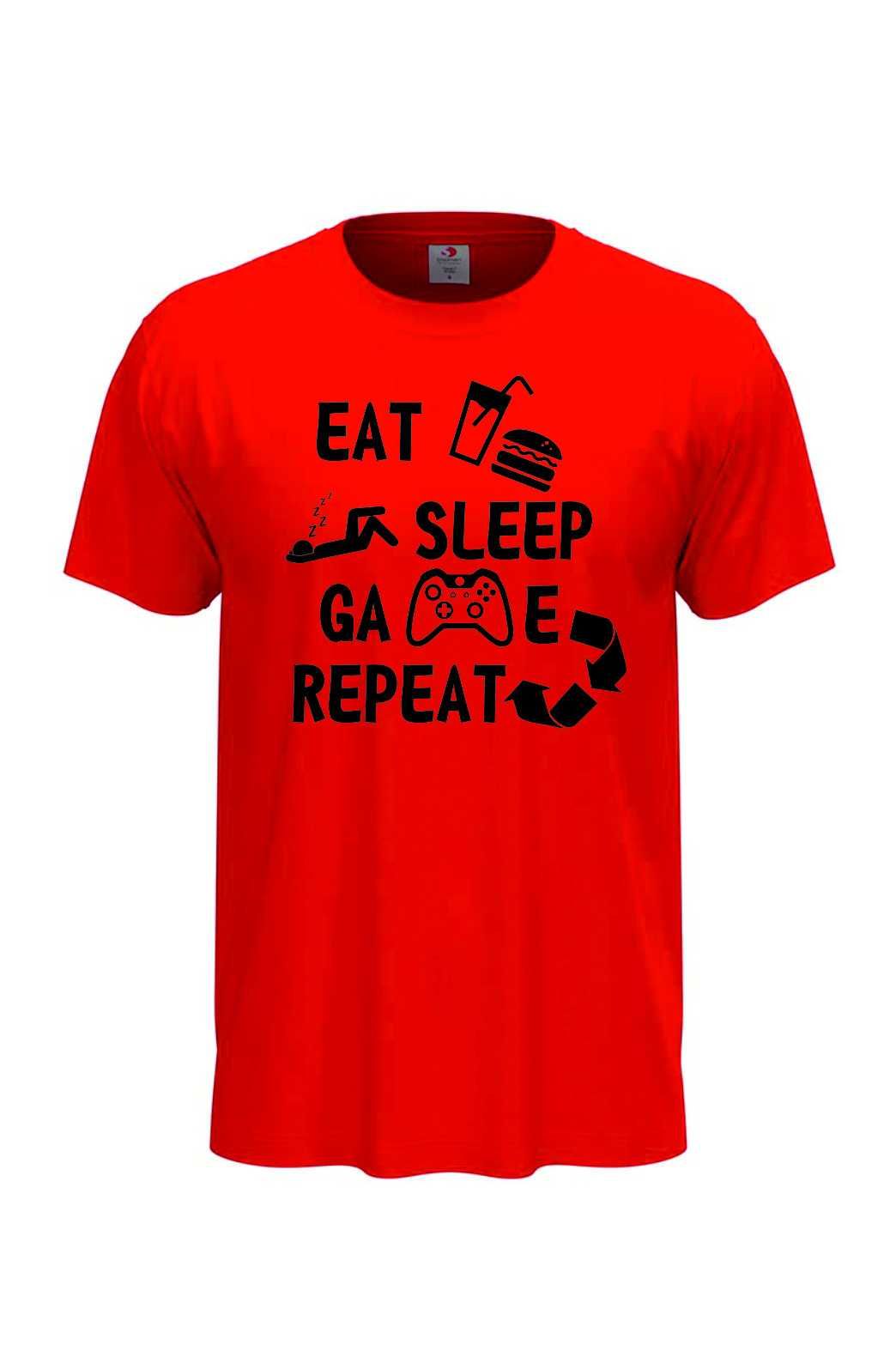 Koszulka Męska T-Shirt Prezent Dla Chłopaka Męża Gracza Gamer Gra