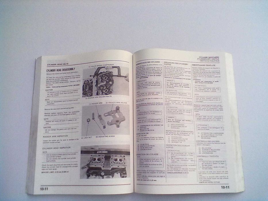 Manual Técnico Oficial Honda VFR 750F