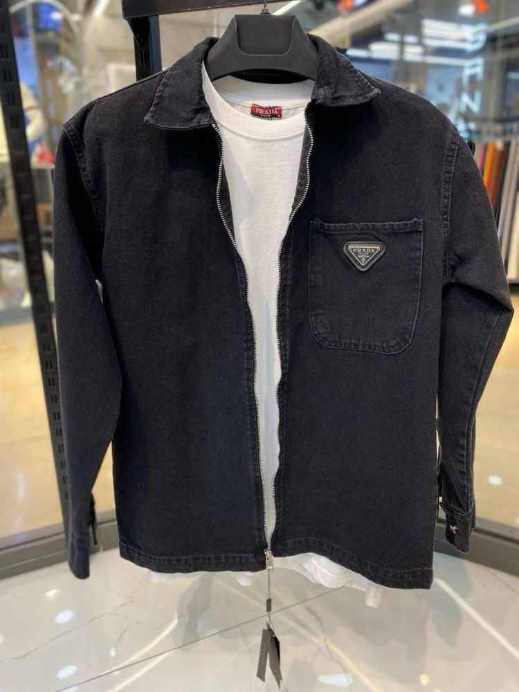 New!!! Джинсові чоловічі куртки Prada. S M L XXL. Київ