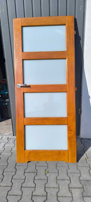 dębowe drzwi wewnętrzne