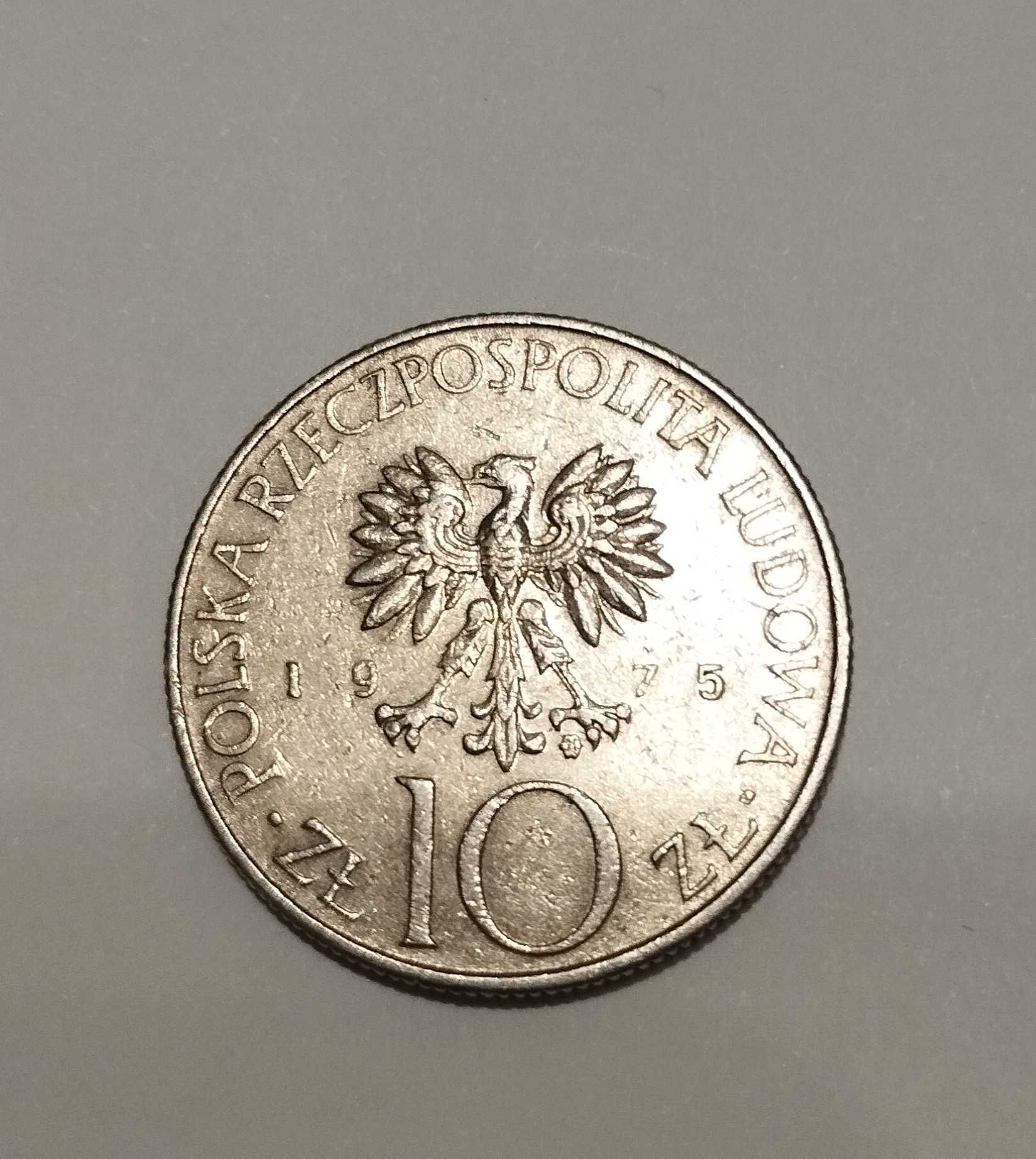 Moneta 10 zł. z 1975 r. ( Adam Mickiewicz)