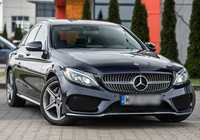 Mercedes C300 4Matic 9G-Tronic AMG 245KM 2018 2xPanorama Kamery 360