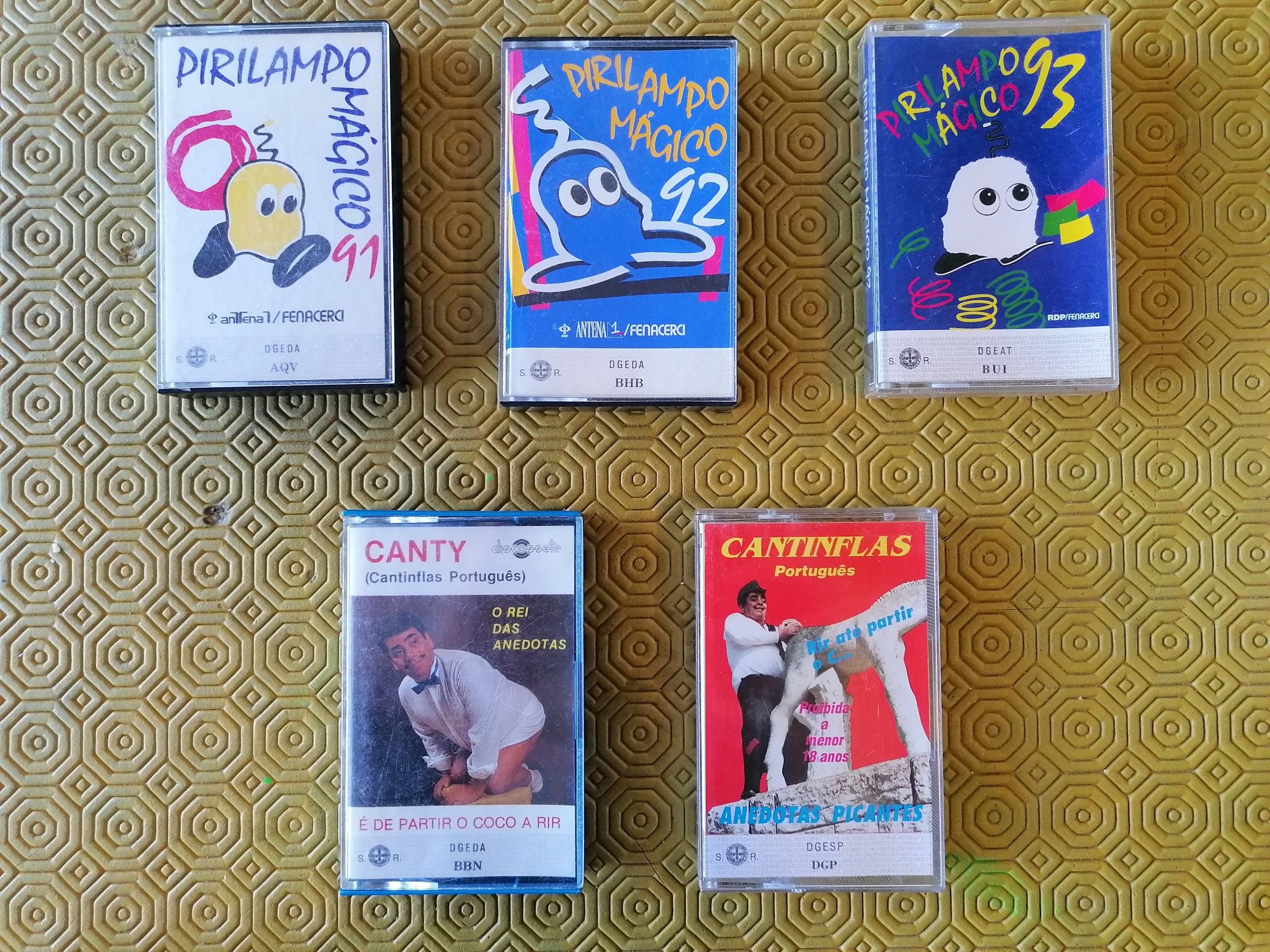 Cassetes Originais K7 música **Ver Lista**