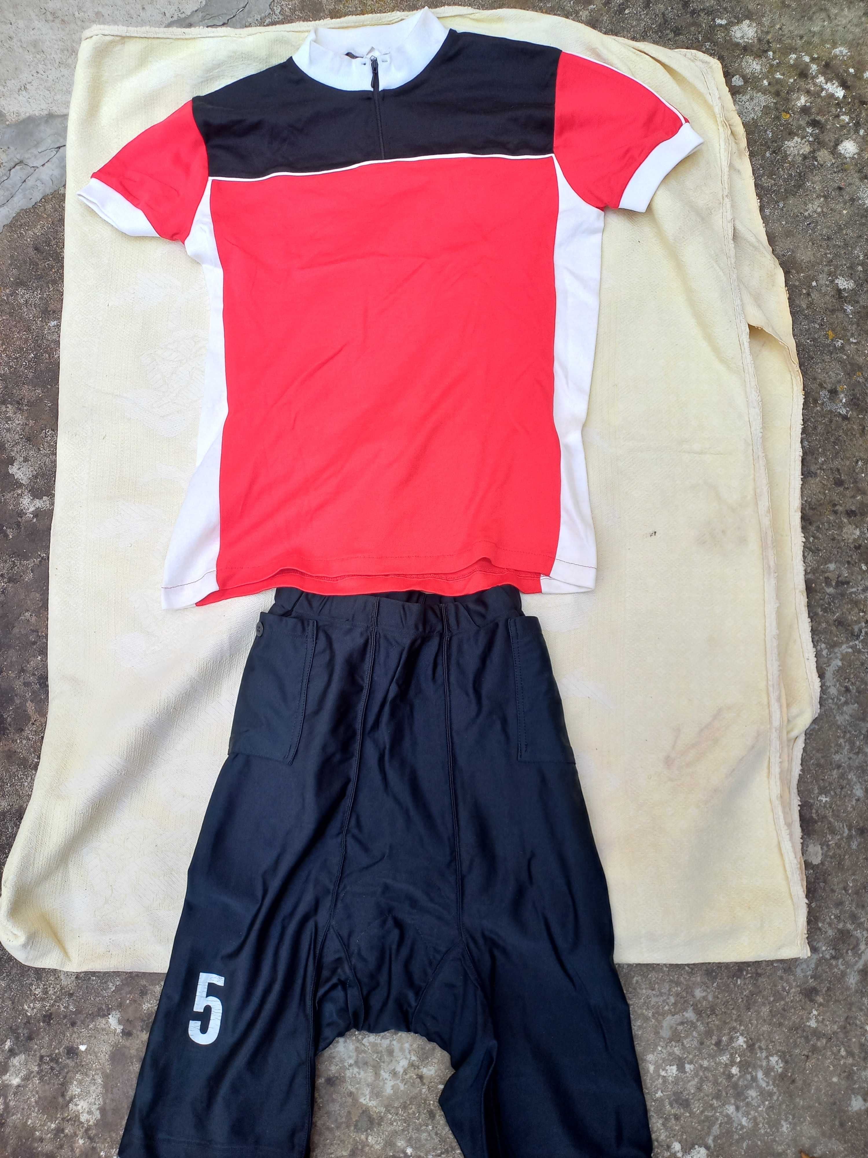 Conjunto para Ciclista Camisola e Calções