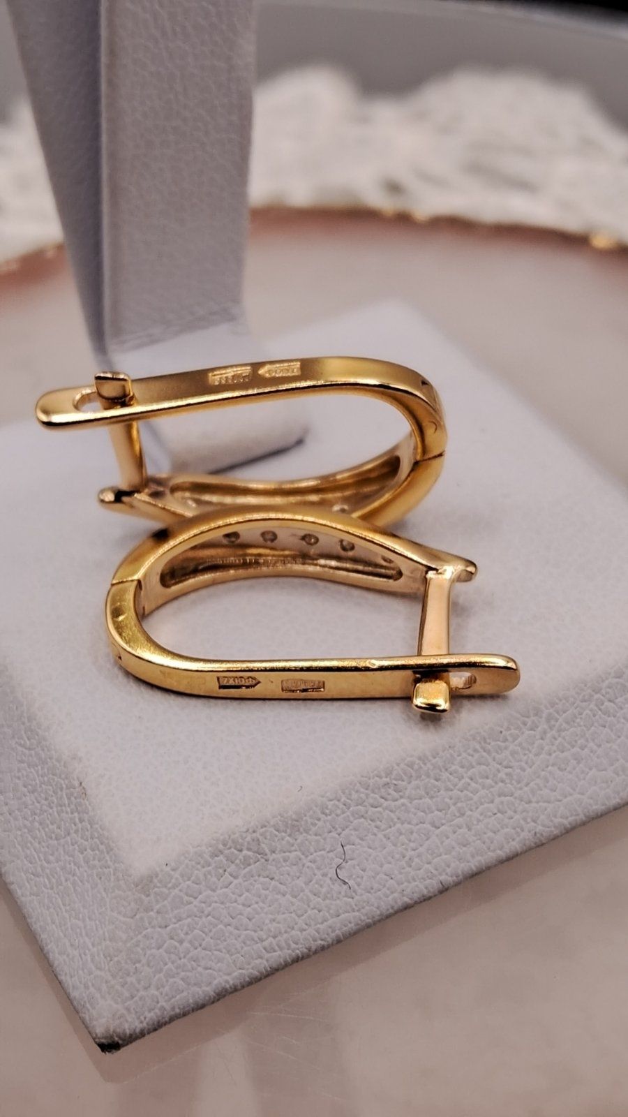 Золоті сережки 585