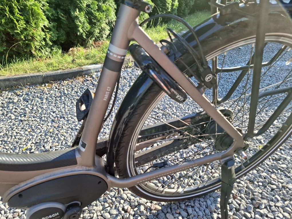 Rower elektryczny Gazella Paris C7 Napęd Bosch