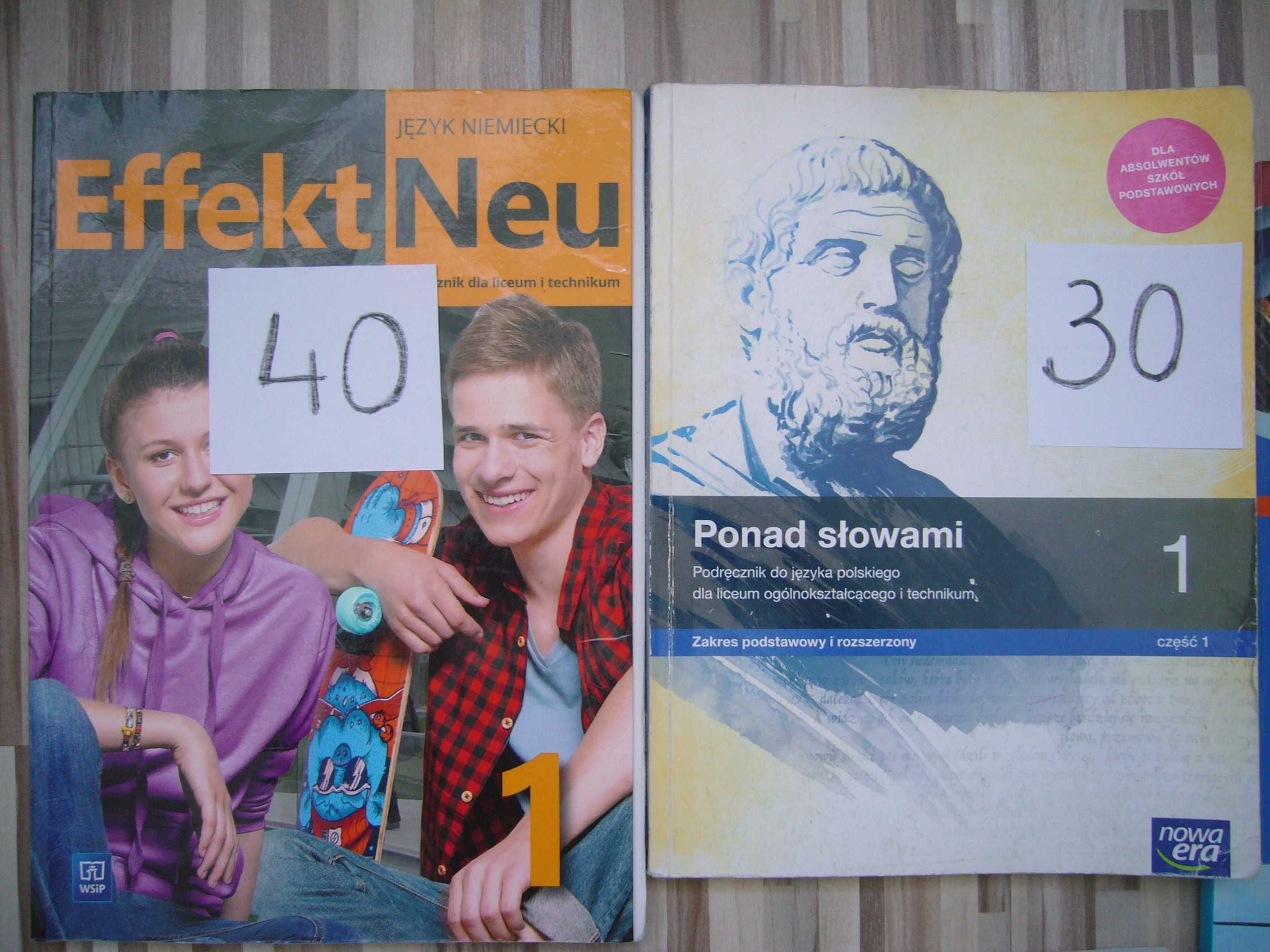 Podręczniki klasa1 liceum i technikum