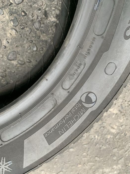 Шини 225/55 R17  пара Michelin 2023p зима 7,6мм
