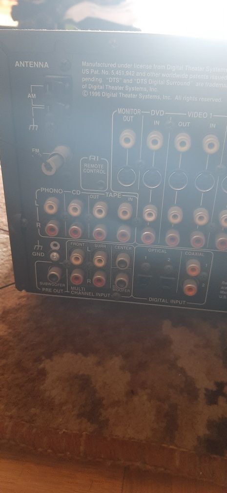 Amplituner wzmacniacz Onkyo tx-ds595