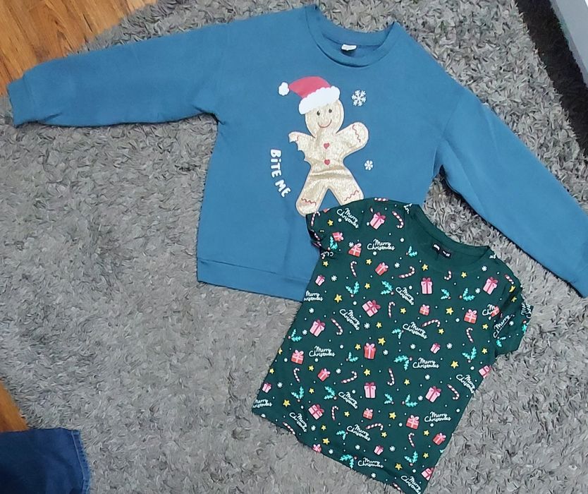 152, Bluza T-shirt Boże Narodzenie -% taniej, do jutra