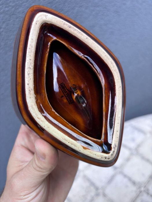 Popielniczka Mirostowice rzadkie ubarwienie retro prl