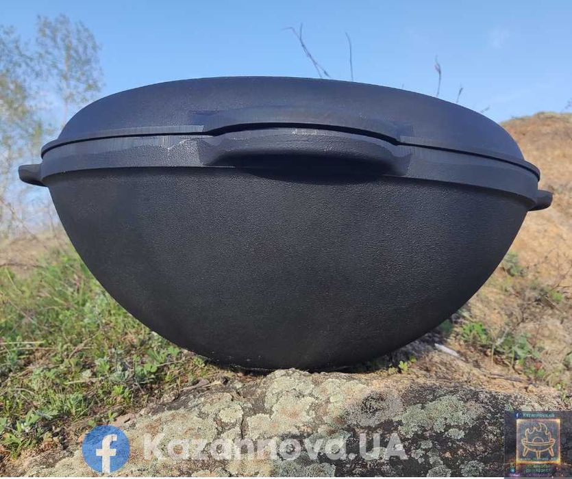 Азіатський чавунний казан Сітон Syton 8-30 л. Чугунный азиатский ситон