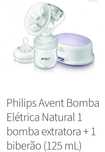 Bomba elétrica Philips Avent para extração de leite