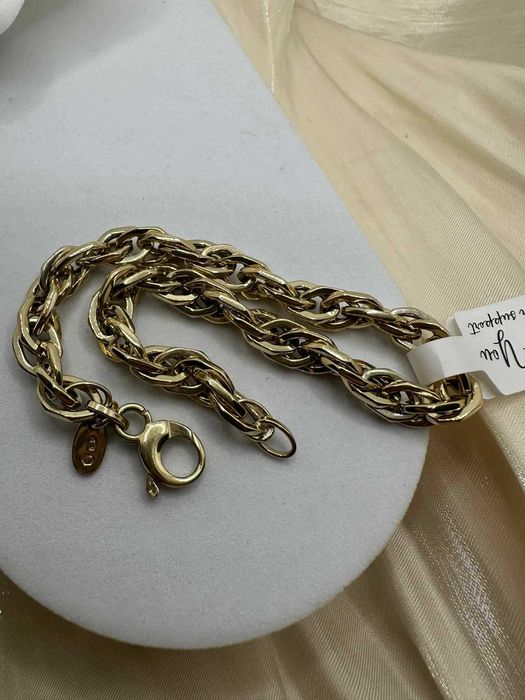 Masywna  złota bransoletka 585 14k 19cm