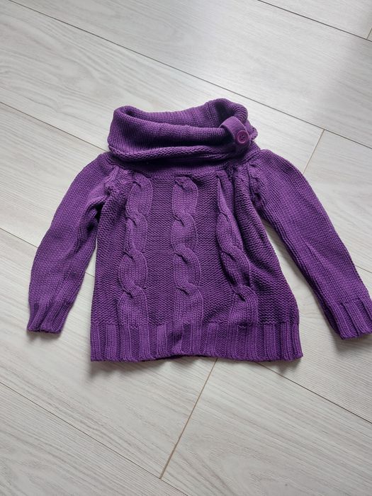 Sweter fioletowy 98 c a