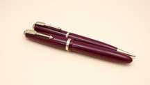 stare pióro wieczne - vintage, 1952, New Parker Duofold, Bordo - set