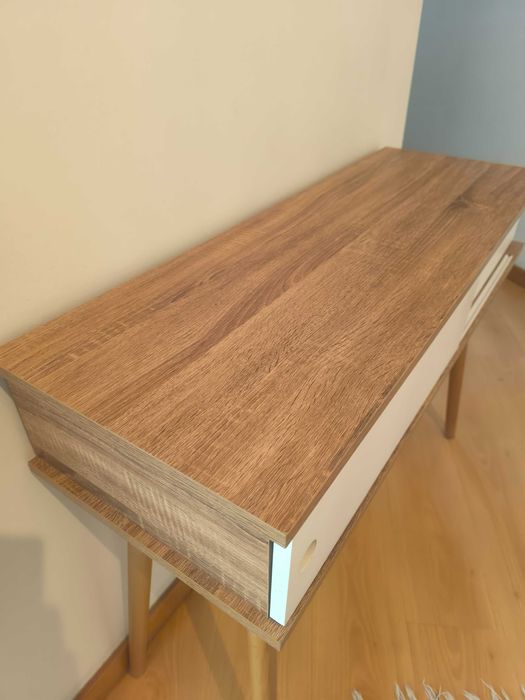 Móvel Consola de Entrada - Design Nórdico + espelho