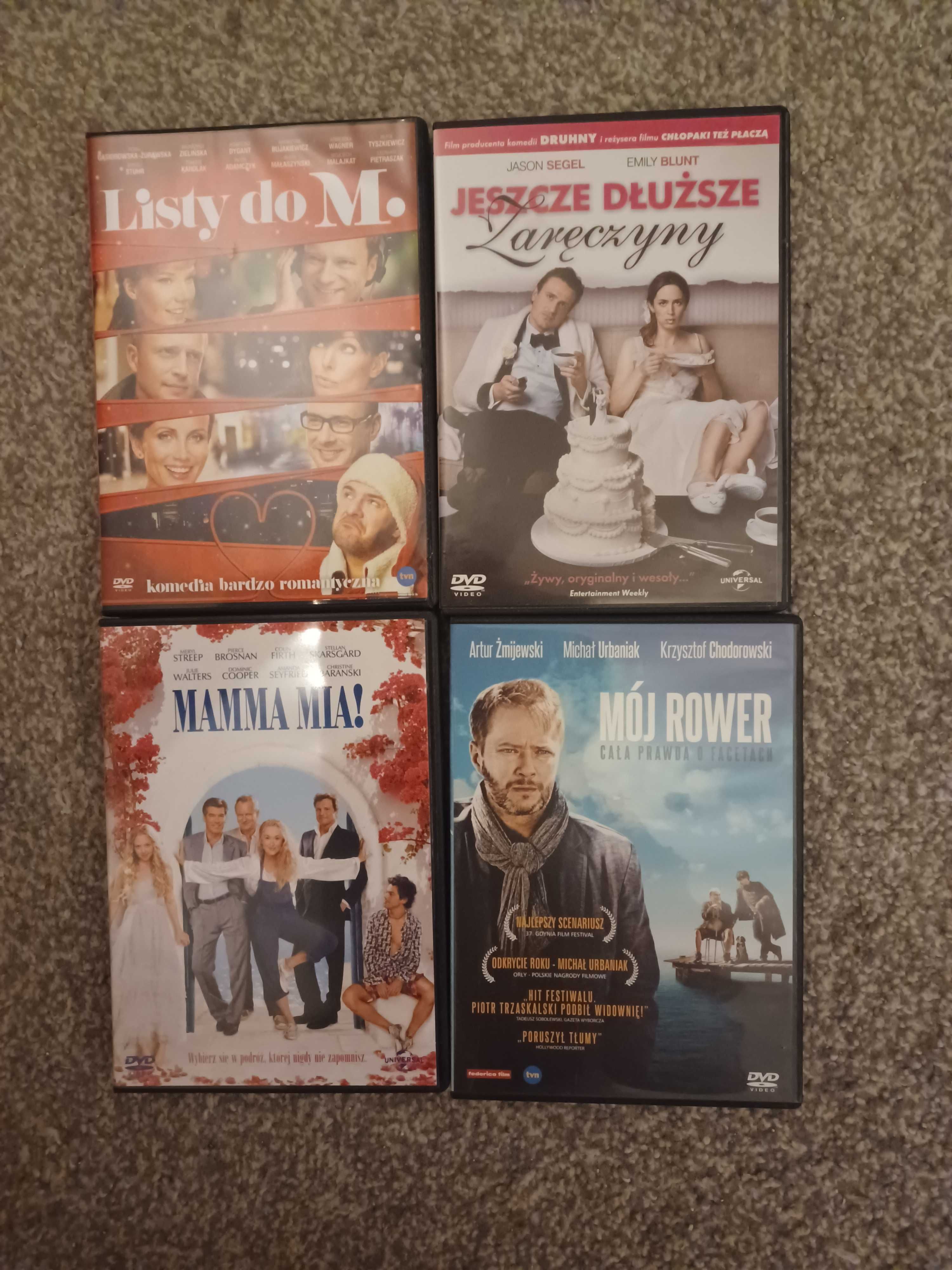 "Mamma mia", "Jeszcze dłuższe zaręczyny", "Mój rower"