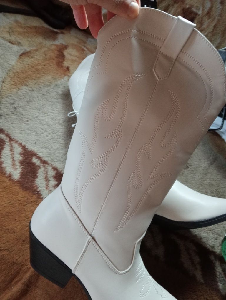 Kozaczki eko skóra Primark- nowe