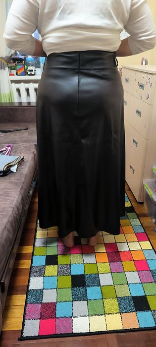 Спідниця екошкіра, XXL, 52-54