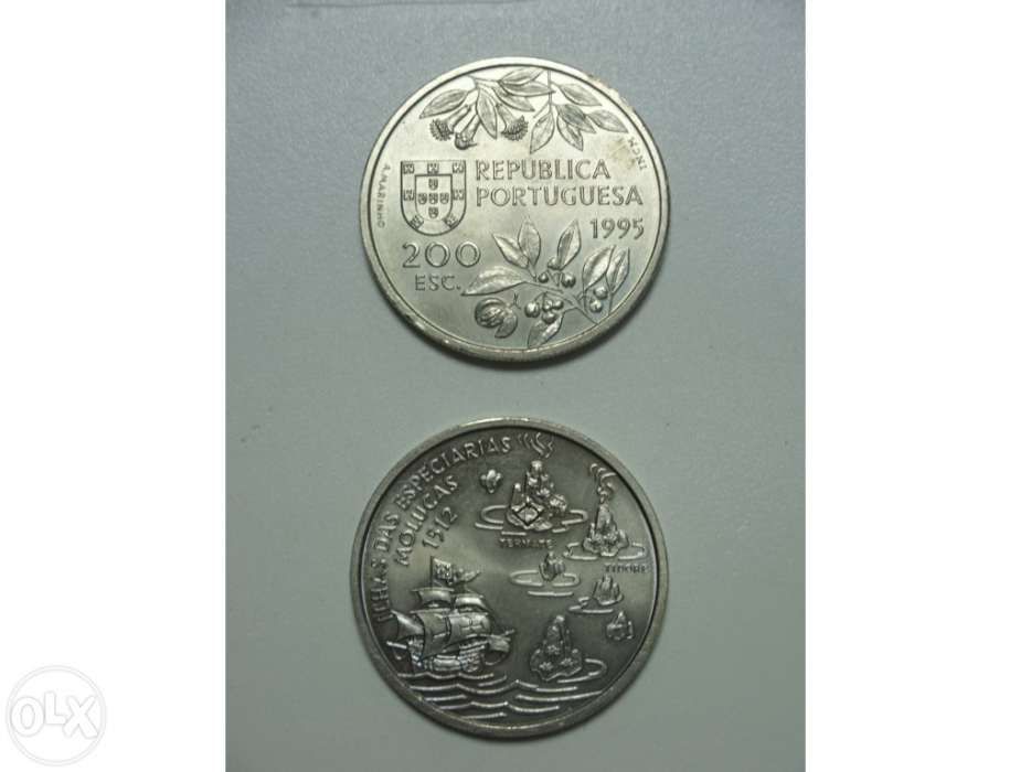 Colecção de 22+3 moedas de 200$00