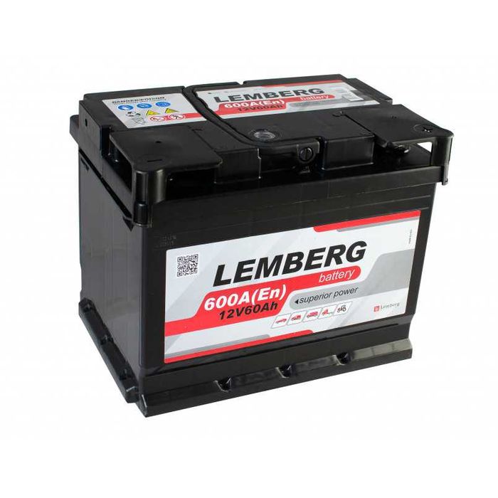 Акумулятор 60 Аг Lemberg