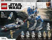 Nowe Lego Star Wars 75280 Żołnierze klonu z 501 legionu