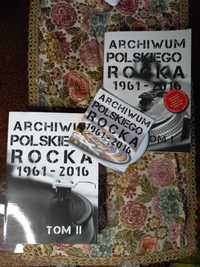 Archiwum Polskiego Rocka dwa tomy plus CD