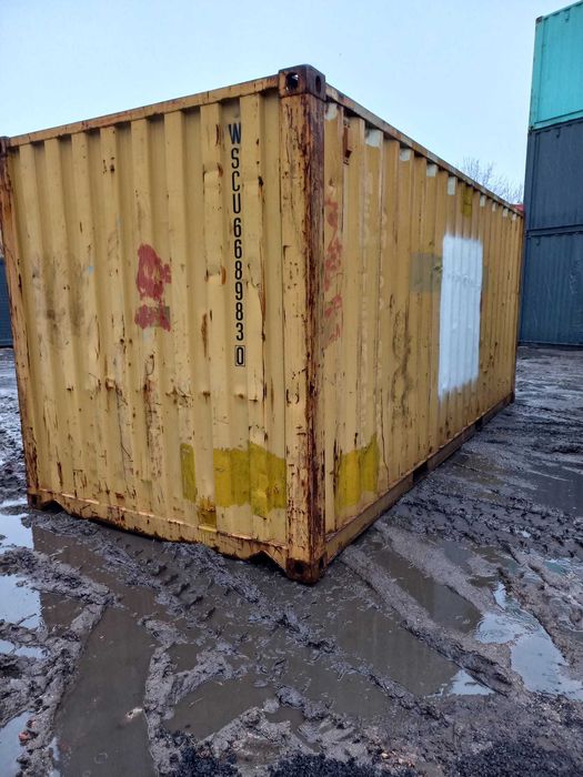 Kontener morski 20'DC 6 metrowy używany sprawny i szczelny