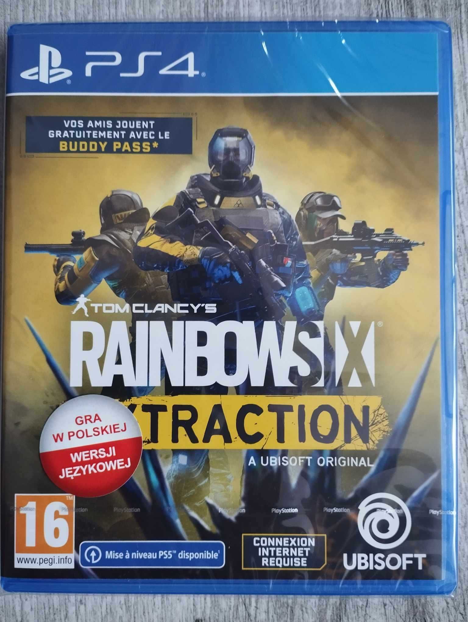 Nowa Gra Rainbow Six Extraction PS4/PS5 Playstation