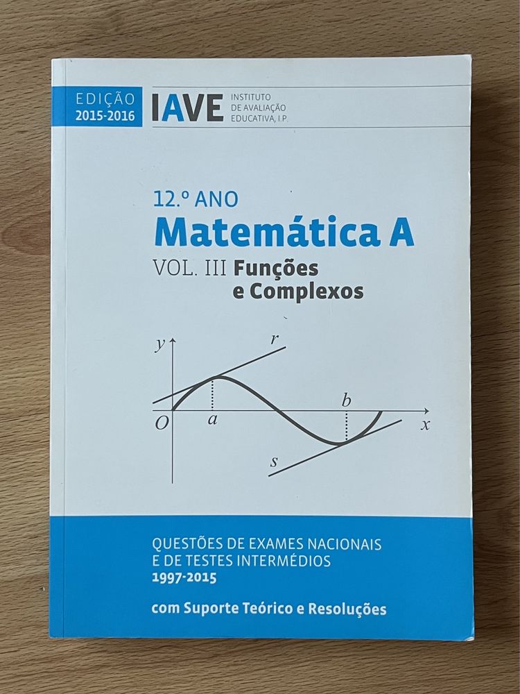 Coleção IAVE 4 VOLUMES - Matemática A (12ºAno)