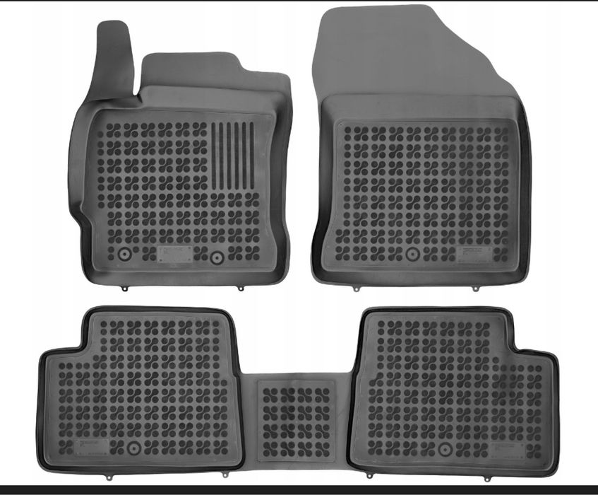 Toyota Auris II  Dywaniki Gumowe Mata wkład bagażnika