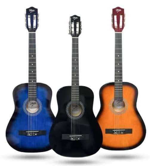 Gitara akustyczna klasyczna gratisy akcesoria dla początkujących NOWA