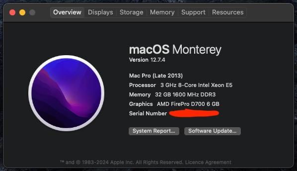 Apple Mac Pro (late 2013)