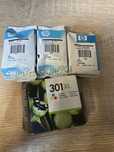 Komplet tuszy HP 301 xl black tricolor + 2x HP 301 black