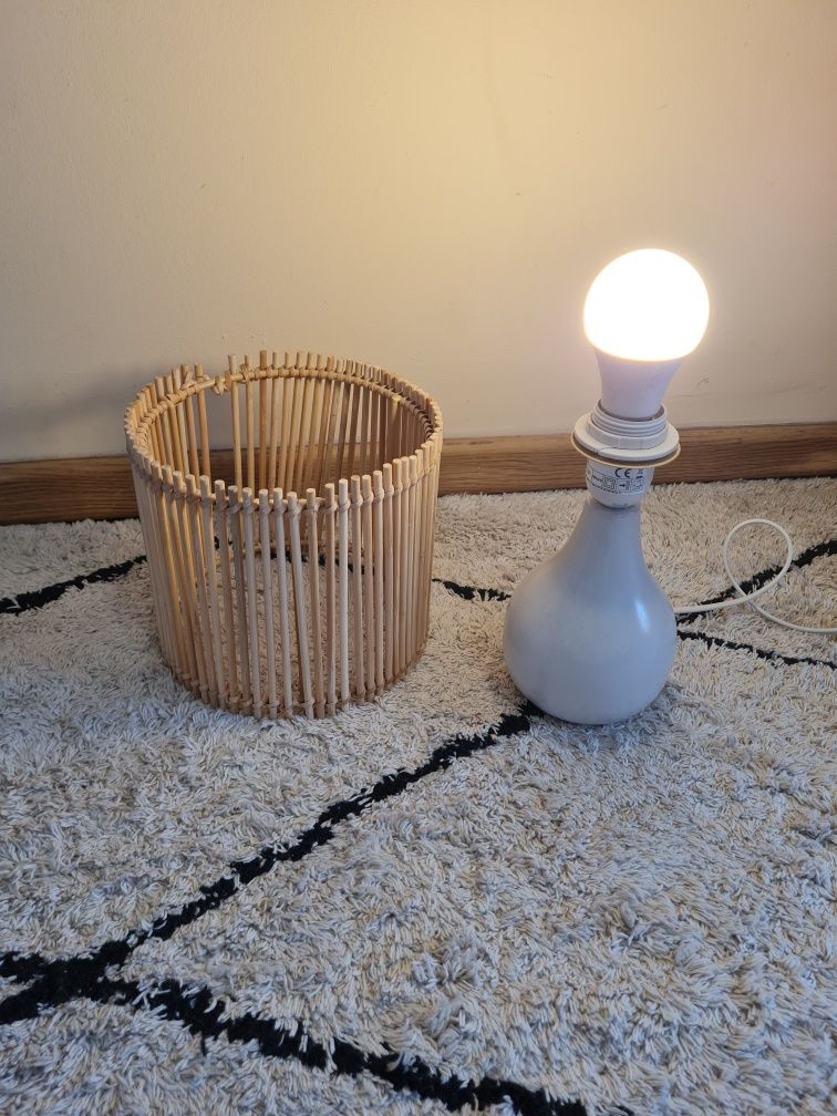 Boho lampka nocna / ozdobna lampka