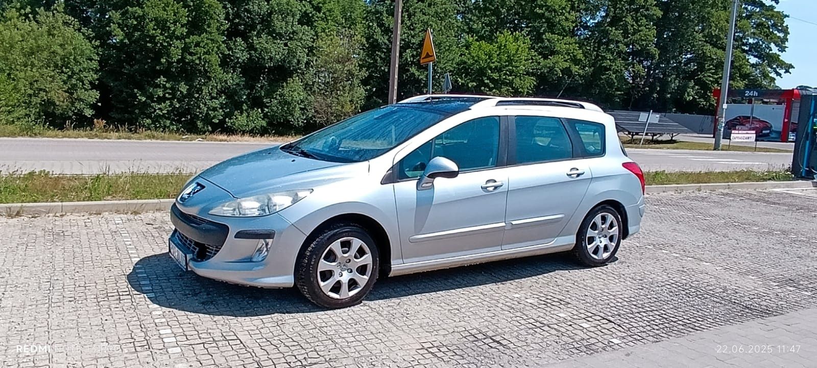 Peugeot 308 • skóra • hak • 2010r.
