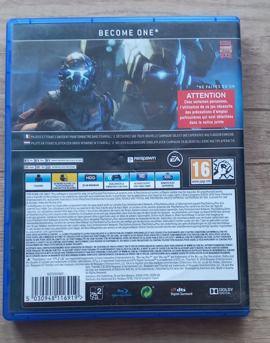 Titanfall 2 gra PS4