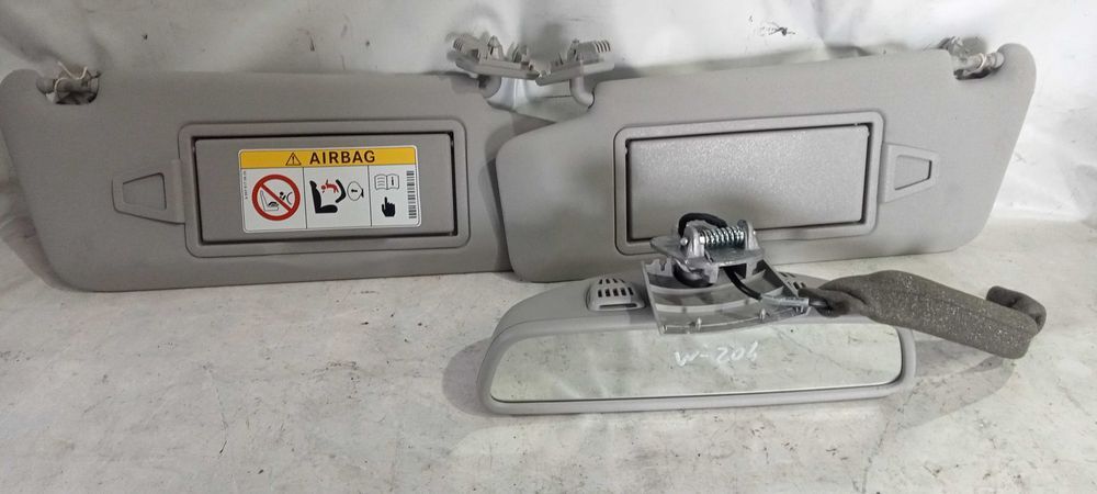 Palas de Sol Espelho Interior  Mercedes  c W204